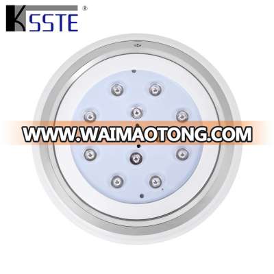 Standard waterproof surface mounted led swimming pool underwater light with IP68 12V bulb for salt water