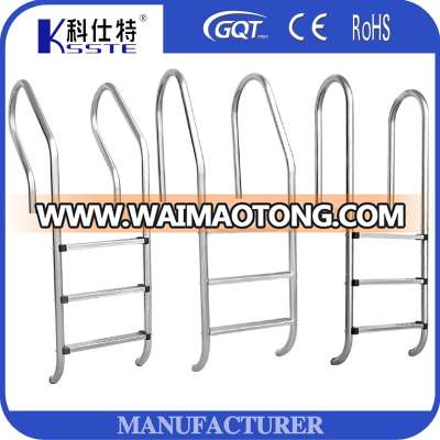 Swimming Pool Ladder 3 Stainless Steel Wide Non-Slip Steps In Gound